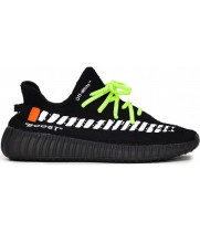 Кроссовки Adidas Yeezy Boost 350 V2 X Off White Custom Black