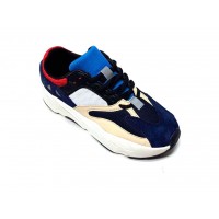 Adidas Yeezy Boost 700 (Изики кроссовки) Resin WAVE RUNNER (NAVY RED CREAM)