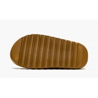 Шлепки Adidas Yeezy Slide коричневые