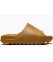 Шлепки Adidas Yeezy Slide коричневые