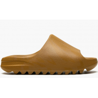 Шлепки Adidas Yeezy Slide коричневые