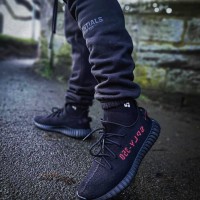 Adidas Yeezy Boost SPLY 350 Red and Black