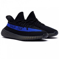 Adidas Yeezy Boost 350 V2 Core Black Dazzling Blue