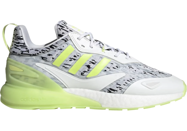Adidas ZX 2K Boost 2.0 Digi White Pulse Lime