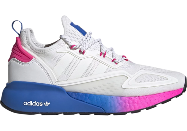 Adidas ZX 2K Boost White Pink Blue