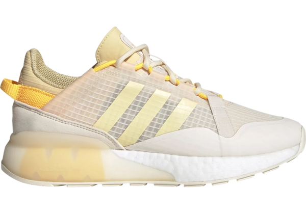 Adidas ZX 2K Boost Pure Wonder White Orange Tint
