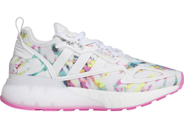 Adidas ZX 2K Boost Big Kid Watercolor
